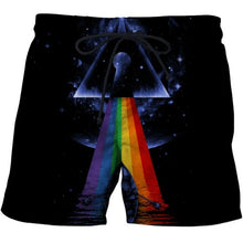 Load image into Gallery viewer, Men Shorts Fashion Plant 3D Leaf Print Shorts