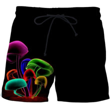 Load image into Gallery viewer, Men Shorts Fashion Plant 3D Leaf Print Shorts