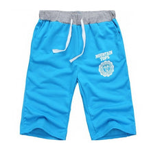 Load image into Gallery viewer, Men Shorts Pant Summer Beach Loose Cotton Short Man Gym Fitness Knee