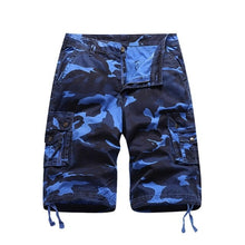 Load image into Gallery viewer, Men Summer Camouflage Bermuda Cargo Shorts Loose Multi pocket military - Sophornlilly