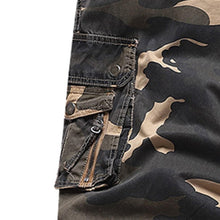 Load image into Gallery viewer, Men Summer Camouflage Bermuda Cargo Shorts Loose Multi pocket military - Sophornlilly