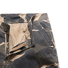 Load image into Gallery viewer, Men Summer Camouflage Bermuda Cargo Shorts Loose Multi pocket military - Sophornlilly