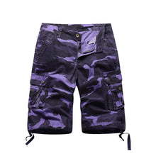Load image into Gallery viewer, Men Summer Camouflage Bermuda Cargo Shorts Loose Multi pocket military - Sophornlilly