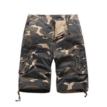 Load image into Gallery viewer, Men Summer Camouflage Bermuda Cargo Shorts Loose Multi pocket military - Sophornlilly