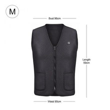 Load image into Gallery viewer, Men Women Outdoor USB Infrared Heating Vest Jacket Winter Flexible