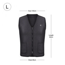 Load image into Gallery viewer, Men Women Outdoor USB Infrared Heating Vest Jacket Winter Flexible