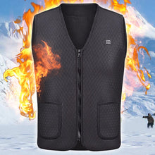 Load image into Gallery viewer, Men Women Outdoor USB Infrared Heating Vest Jacket Winter Flexible