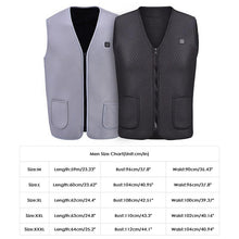 Load image into Gallery viewer, Men Women Outdoor USB Infrared Heating Vest Jacket Winter Flexible