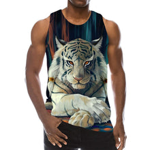 Load image into Gallery viewer, Men's Animals Graphic Sleeveless Tank Tops