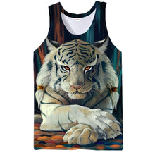 Load image into Gallery viewer, Men's Animals Graphic Sleeveless Tank Tops