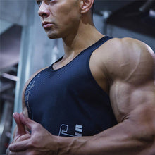 Load image into Gallery viewer, Casual Mesh Breathable Workout Gym Men's Vest Muscle Sleeveless