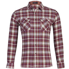 Load image into Gallery viewer, Men's Classic Casual Wear Flannel Striped Long sleeved Shirt Middle