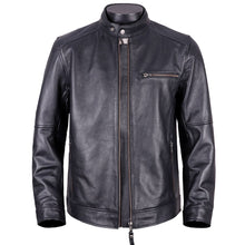 Load image into Gallery viewer, Cowhide Leather Short Coat
