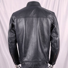 Load image into Gallery viewer, Cowhide Leather Short Coat