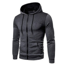 Load image into Gallery viewer, Men's Jackets Hooded Coats Casual Zipper Sweatshirts Male Tracksuit