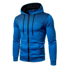 Load image into Gallery viewer, Men's Jackets Hooded Coats Casual Zipper Sweatshirts Male Tracksuit