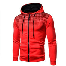 Load image into Gallery viewer, Men's Jackets Hooded Coats Casual Zipper Sweatshirts Male Tracksuit
