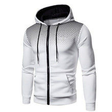 Load image into Gallery viewer, Men's Jackets Hooded Coats Casual Zipper Sweatshirts Male Tracksuit