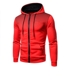Load image into Gallery viewer, Men's Jackets Hooded Coats Casual Zipper Sweatshirts Male Tracksuit