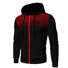 Load image into Gallery viewer, Men's Jackets Hooded Coats Casual Zipper Sweatshirts Male Tracksuit