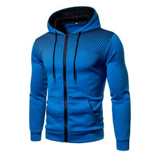 Load image into Gallery viewer, Men's Jackets Hooded Coats Casual Zipper Sweatshirts Male Tracksuit