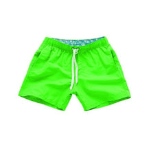 Load image into Gallery viewer, Men's Quick Dry Beach Pants Plain Three Quarter Pants Loose Swim