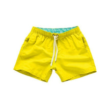 Load image into Gallery viewer, Men's Quick Dry Beach Pants Plain Three Quarter Pants Loose Swim