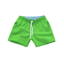 Load image into Gallery viewer, Men's Quick Dry Beach Pants Plain Three Quarter Pants Loose Swim