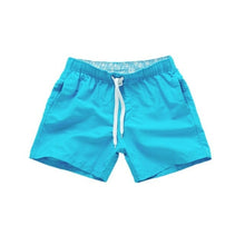 Load image into Gallery viewer, Men's Quick Dry Beach Pants Plain Three Quarter Pants Loose Swim