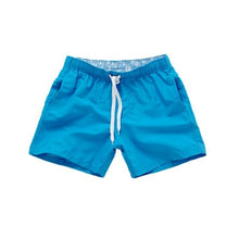 Load image into Gallery viewer, Men's Quick Dry Beach Pants Plain Three Quarter Pants Loose Swim