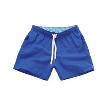 Load image into Gallery viewer, Men's Quick Dry Beach Pants Plain Three Quarter Pants Loose Swim