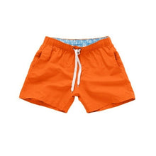 Load image into Gallery viewer, Men's Quick Dry Beach Pants Plain Three Quarter Pants Loose Swim