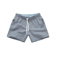 Load image into Gallery viewer, Men's Quick Dry Beach Pants Plain Three Quarter Pants Loose Swim