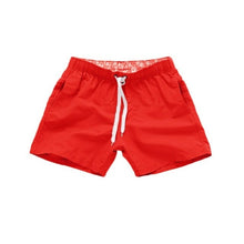 Load image into Gallery viewer, Men's Quick Dry Beach Pants Plain Three Quarter Pants Loose Swim