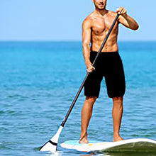 Load image into Gallery viewer, Men's Quick Dry Beach Pants Plain Three Quarter Pants Loose Swim