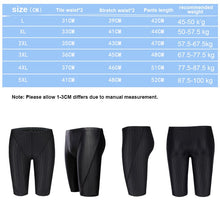 Load image into Gallery viewer, Men‘s Shark Skin Water Repellent Professional Competitive Swimming
