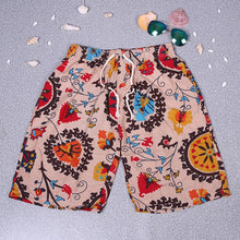 Load image into Gallery viewer, Men's Swimwear Swimming Trunks Summer Beach Shorts Cotton Linen Print