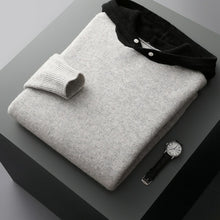 Load image into Gallery viewer, Men's sweater pure wool knitted pullover