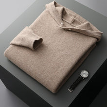 Load image into Gallery viewer, Men's sweater pure wool knitted pullover