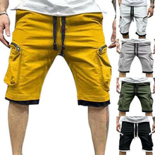 Load image into Gallery viewer, Mens Drawstring Casual Pockets Sweat Pants Summer Sports Beach Gym - Sophornlilly