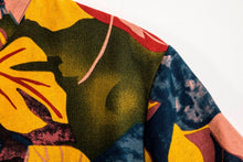 Load image into Gallery viewer, Mens Ethnic Short Sleeve Casual Cotton Linen Printing Hawaiian Shirt