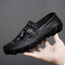 Load image into Gallery viewer, Men Loafers Genuine Leather Casual Italian Breathable