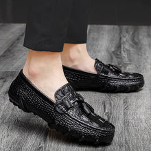 Load image into Gallery viewer, Men Loafers Genuine Leather Casual Italian Breathable