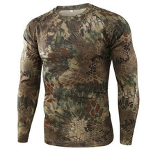 Load image into Gallery viewer, Mens Outdoor Quick Drying Breathable Hunting Camping Shirts Army