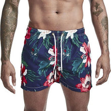 Load image into Gallery viewer, Mens Swimming Shorts Flower Swimwear For Men Swim Trunks Bathing