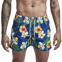 Load image into Gallery viewer, Mens Swimming Shorts Flower Swimwear For Men Swim Trunks Bathing