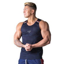 Load image into Gallery viewer, Mesh Quick Dry Tank Tops Men Gym Fitness Bodybuilding Sports