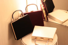 Load image into Gallery viewer, Metal Clasp Women Handbags Unique Design Female Velvet Shoulder Bags