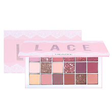 Load image into Gallery viewer, 18 colors eyeshadow palette desert rose purple poplar color