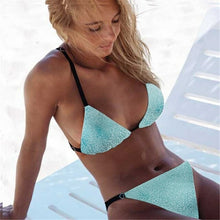 Load image into Gallery viewer, Micro Bikini Push Up Swimsuit Female Swimwear Women Summer Printing - Sophornlilly